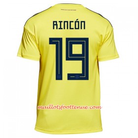 Maillot/Tenue Colombie Rincon 19 Domicile Coupe du monde 2018